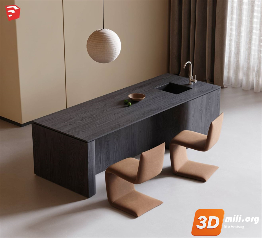 Kitchen island Skp Files